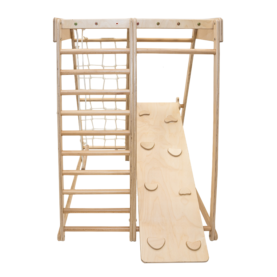 Wooden Indoor Climber Jungle Gym