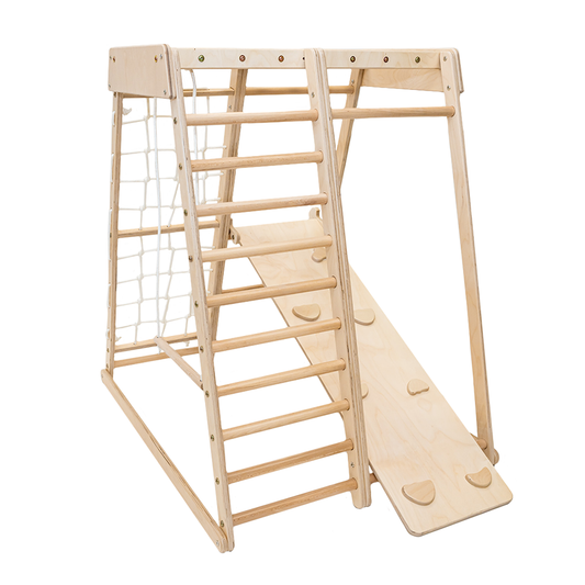 Wooden Indoor Climber Jungle Gym