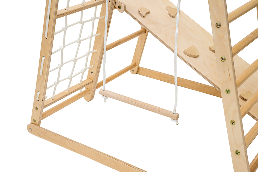 Wooden Indoor Climber Jungle Gym