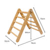 Indoor Montessori Triangle Climbing Ladder for Toddlers