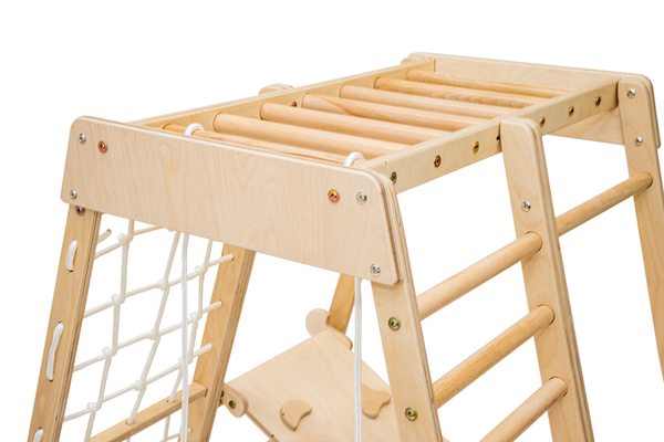 Wooden Indoor Climber Jungle Gym