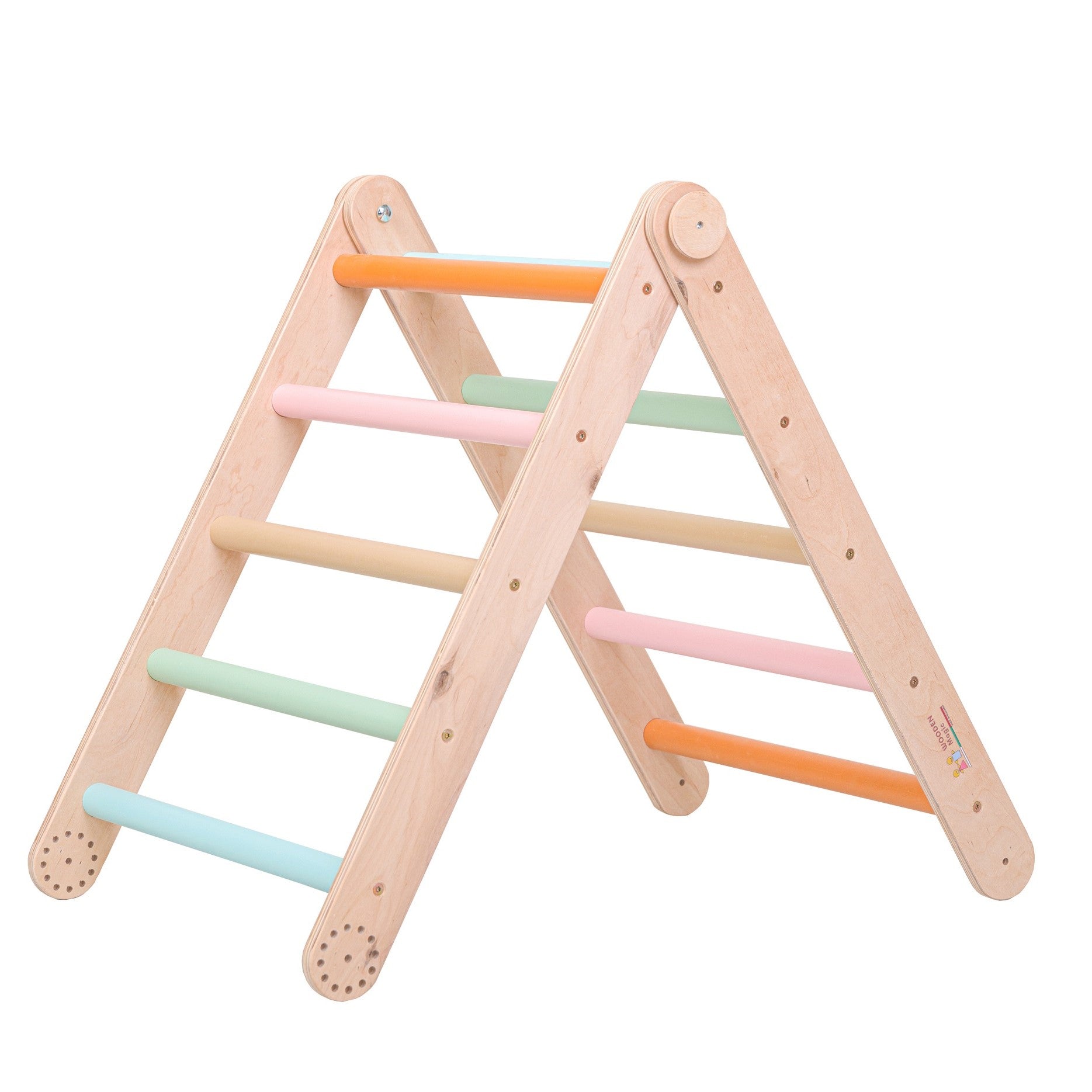 Indoor Montessori Triangle Climbing Ladder for Toddlers