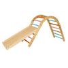 Montessori Climbing Set 3-in-1 Pikler Triangle + Climbing Arch + Double Sided Ramp