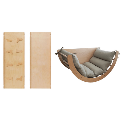 Montessori Climbing Arch and Rocker