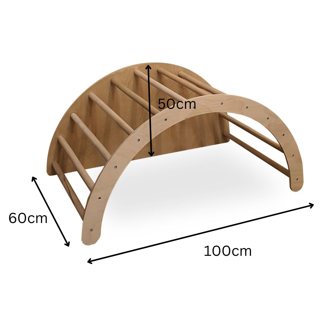 Montessori Climbing Arch and Rocker